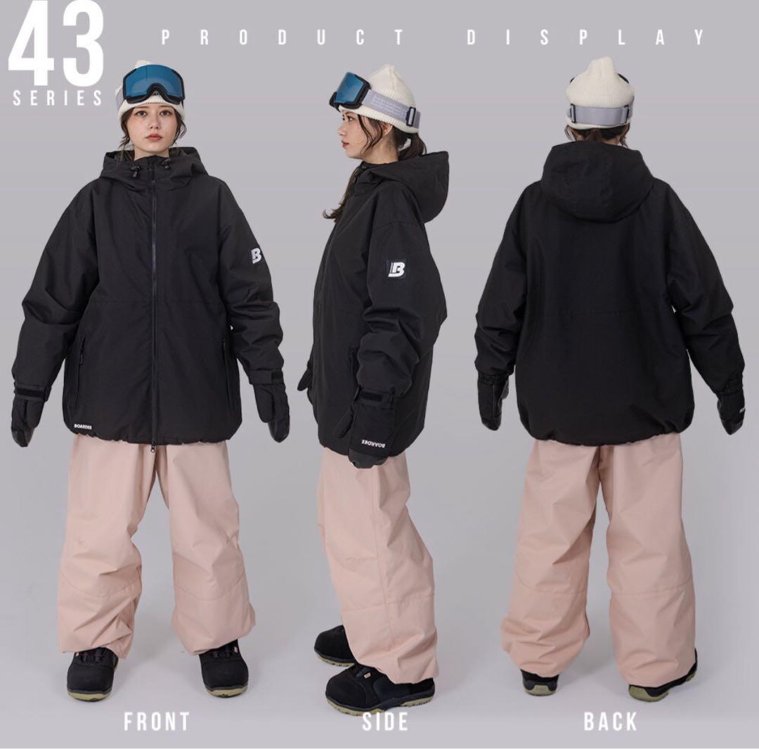 【新品未開封】BOARDEE スノーボード 上下セット　ピンク