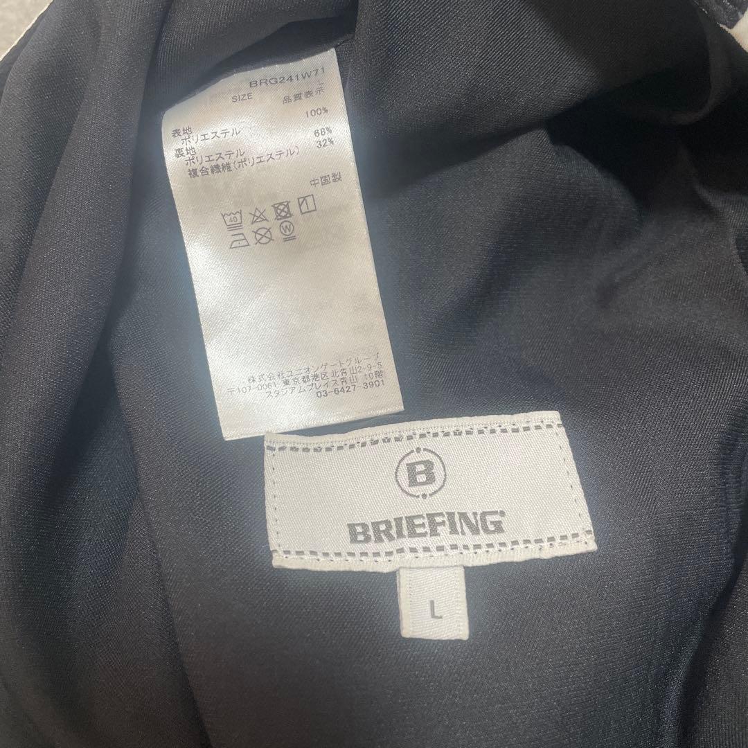 BRIEFING 黒のプリーツスカート L