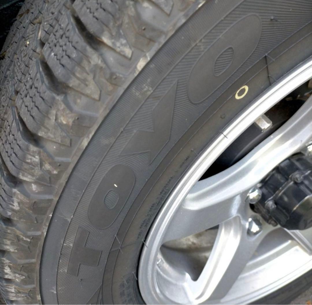 ジムニー　スタッドレスタイヤ　ホイール付き
