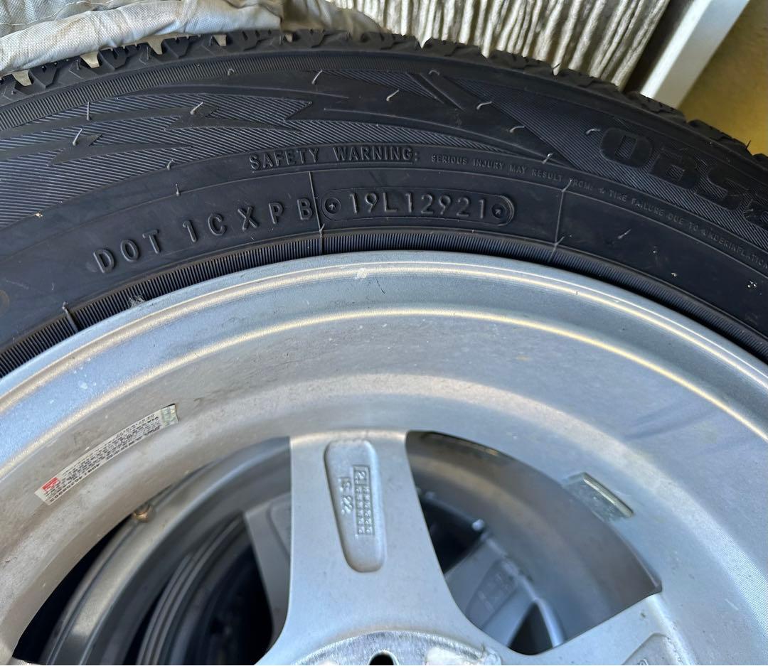 ジムニー　スタッドレスタイヤ　ホイール付き