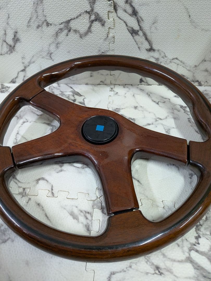 ナルディ　NARDI　ウッドステアリング　当時物　ホーン