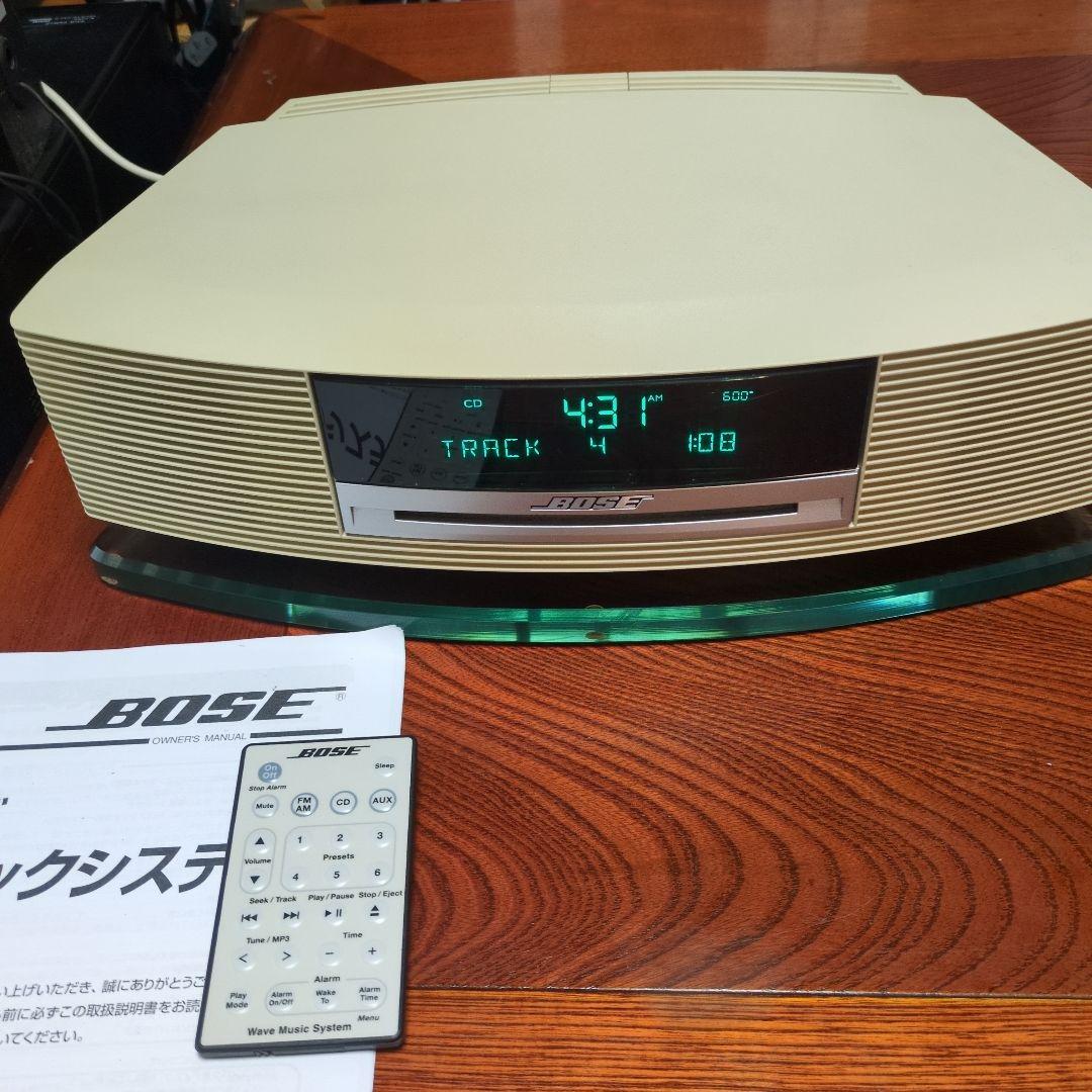 BOSE Wave Music System 完動品純正リモコン·コード台座取説