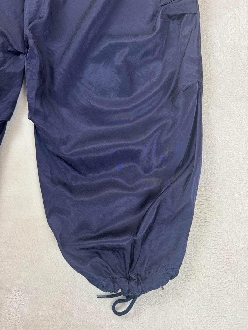 ジャーナルスタンダードラックス　サテンカーゴパンツ　ネイビー　紺色