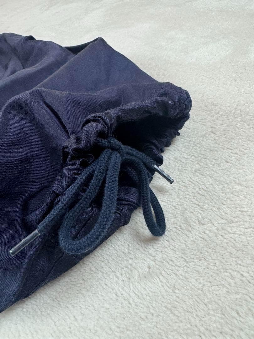 ジャーナルスタンダードラックス　サテンカーゴパンツ　ネイビー　紺色