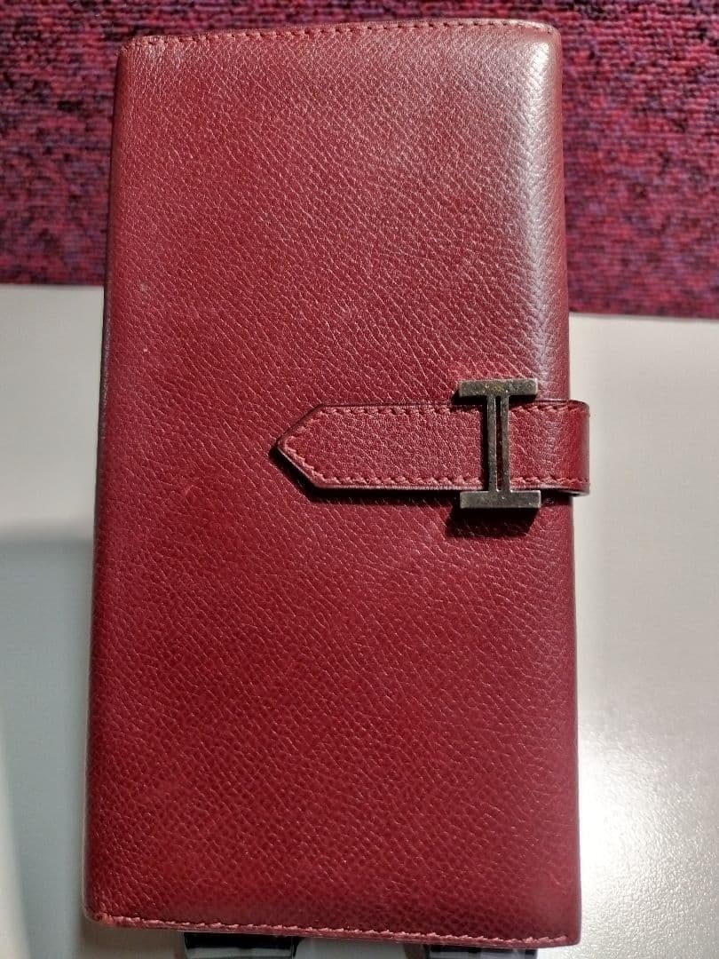 エルメス　ベアン　現状販売長財布 　要画像確認