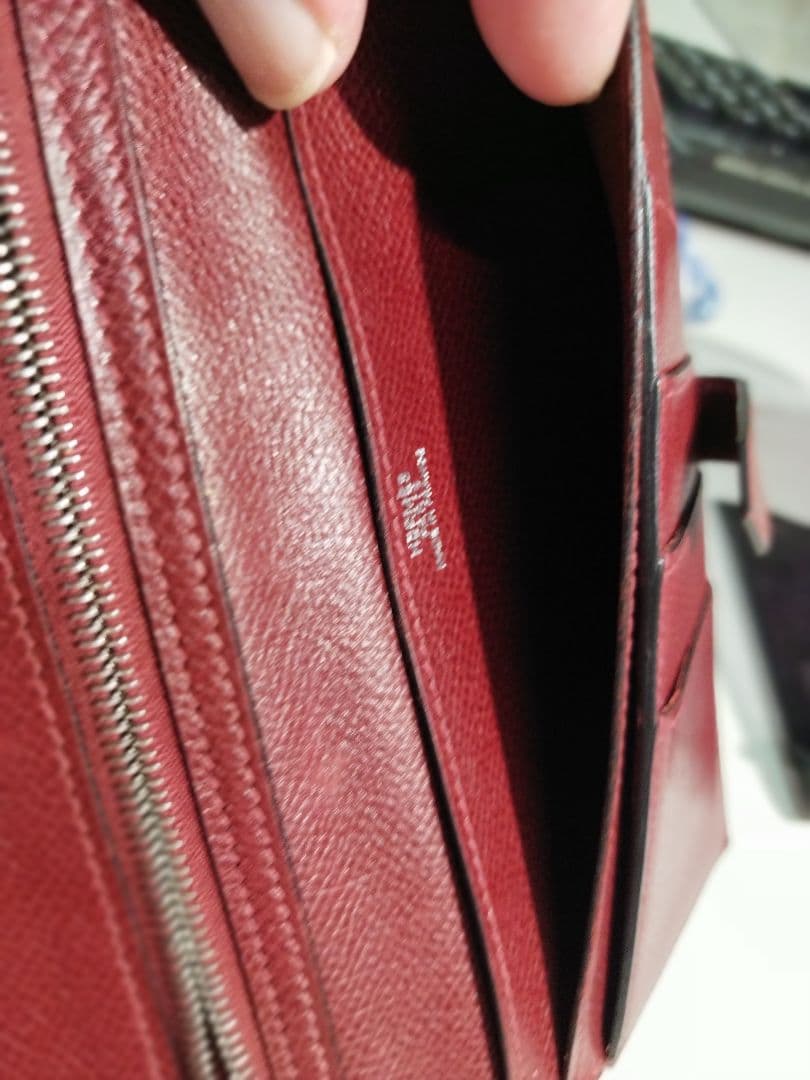 エルメス　ベアン　現状販売長財布 　要画像確認