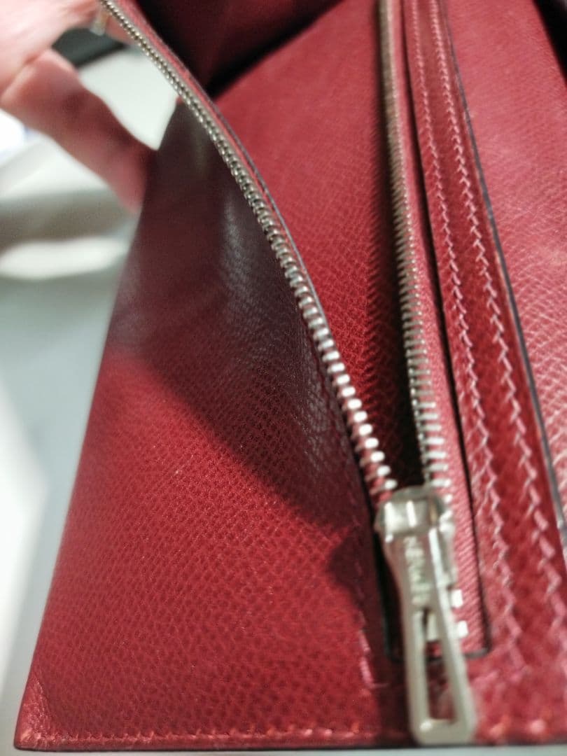 エルメス　ベアン　現状販売長財布 　要画像確認