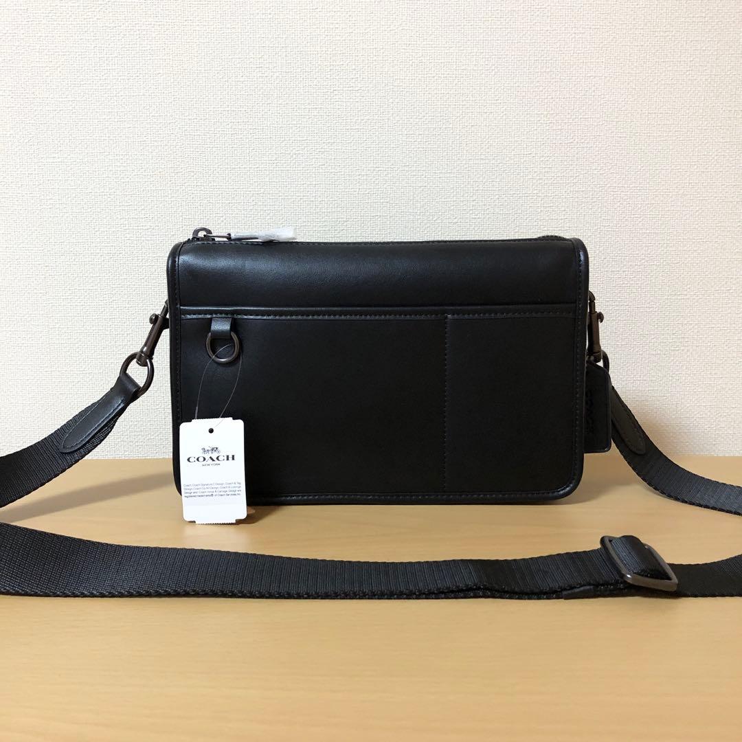 コーチ　未使用　2WAY ショルダーバッグ　ヘリテージ　ポーチ付　COACH