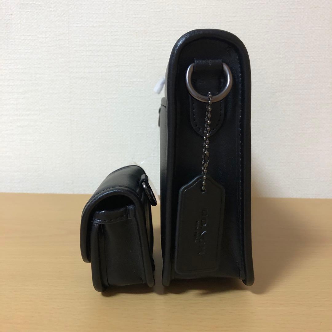コーチ　未使用　2WAY ショルダーバッグ　ヘリテージ　ポーチ付　COACH