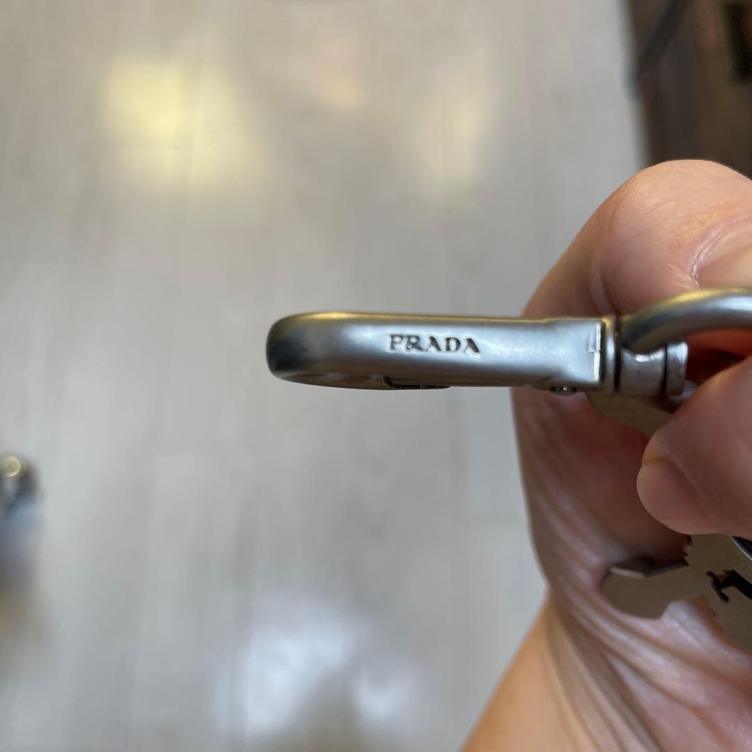 プラダ　PRADA スカル　ドクロ　キーリング　キーホルダー