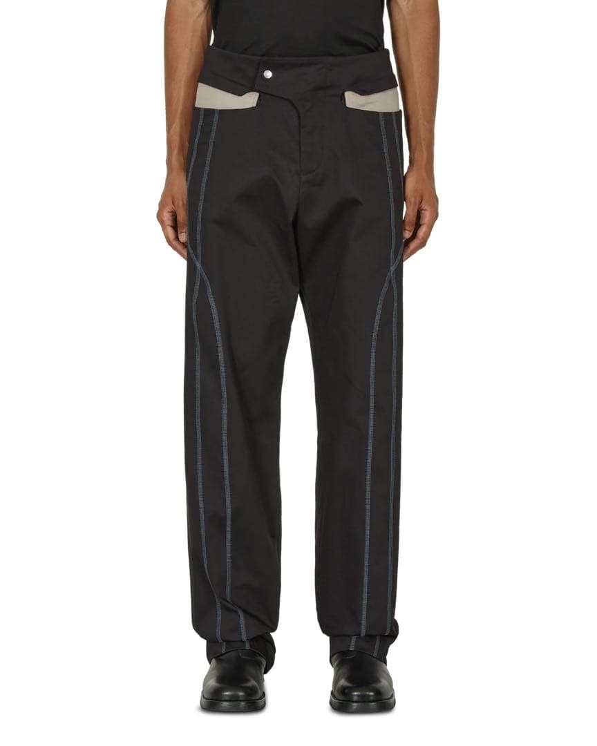 J.L -A.L black trouser pants 定価¥86500