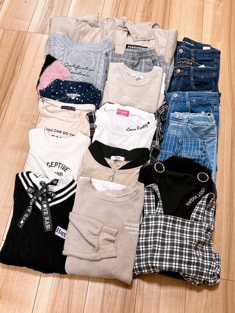 ラブトキ他／まとめ売り 18点 女の子 冬服