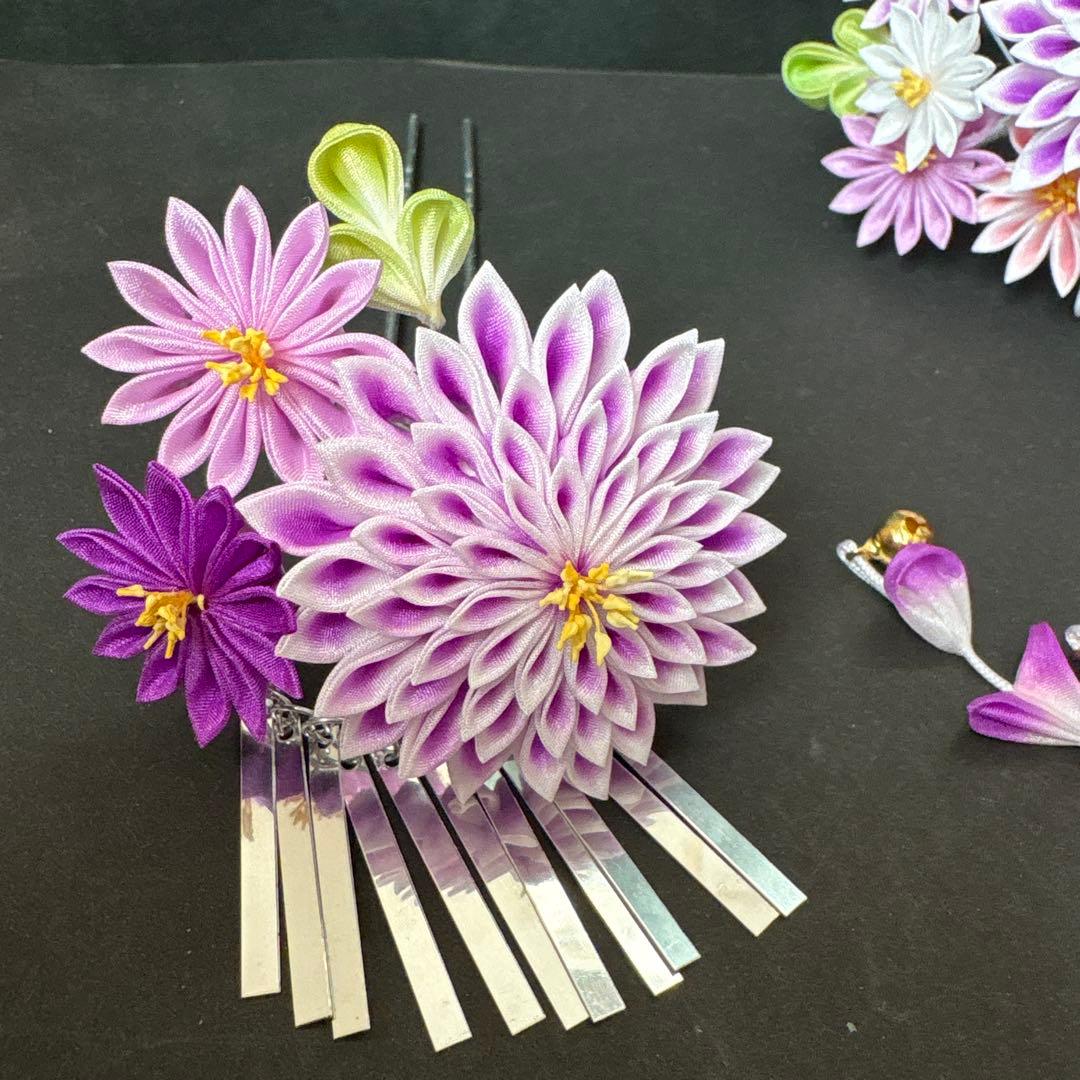 ぐら様ご注文　舞妓さんみたい！つまみかんざし　つまみ細工　七五三　日舞　お祭り