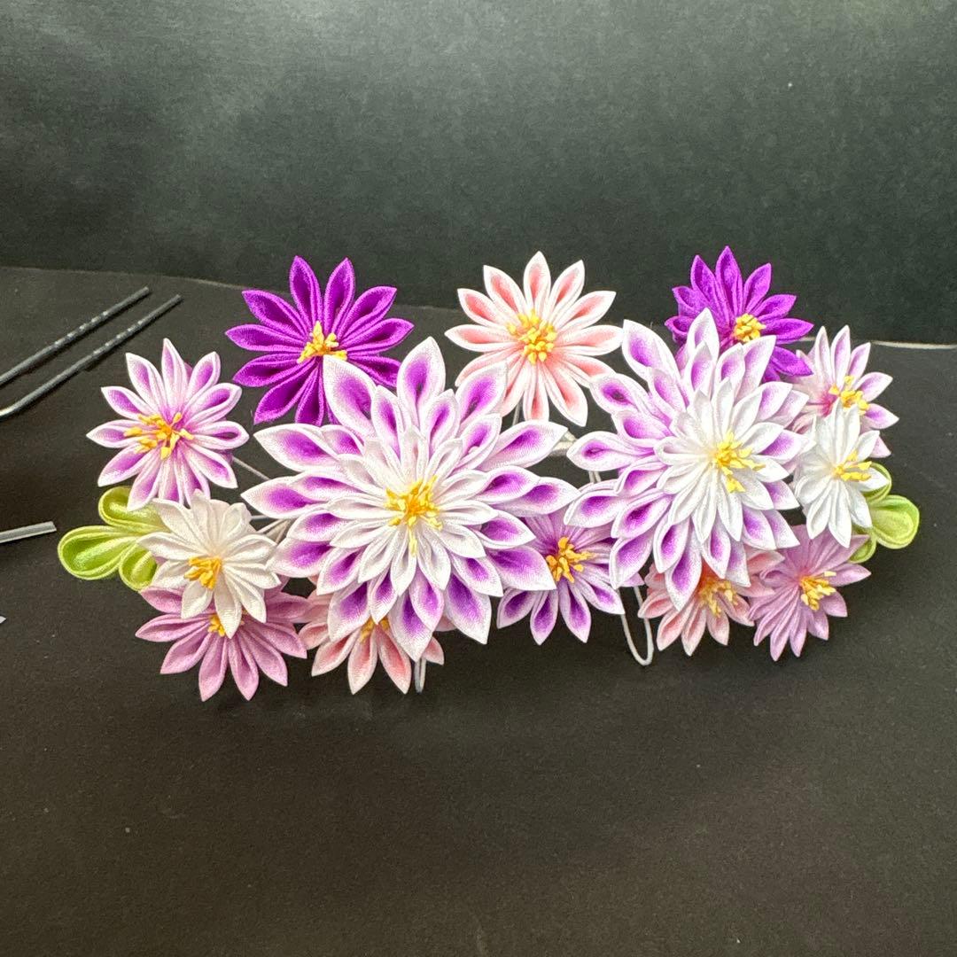 ぐら様ご注文　舞妓さんみたい！つまみかんざし　つまみ細工　七五三　日舞　お祭り