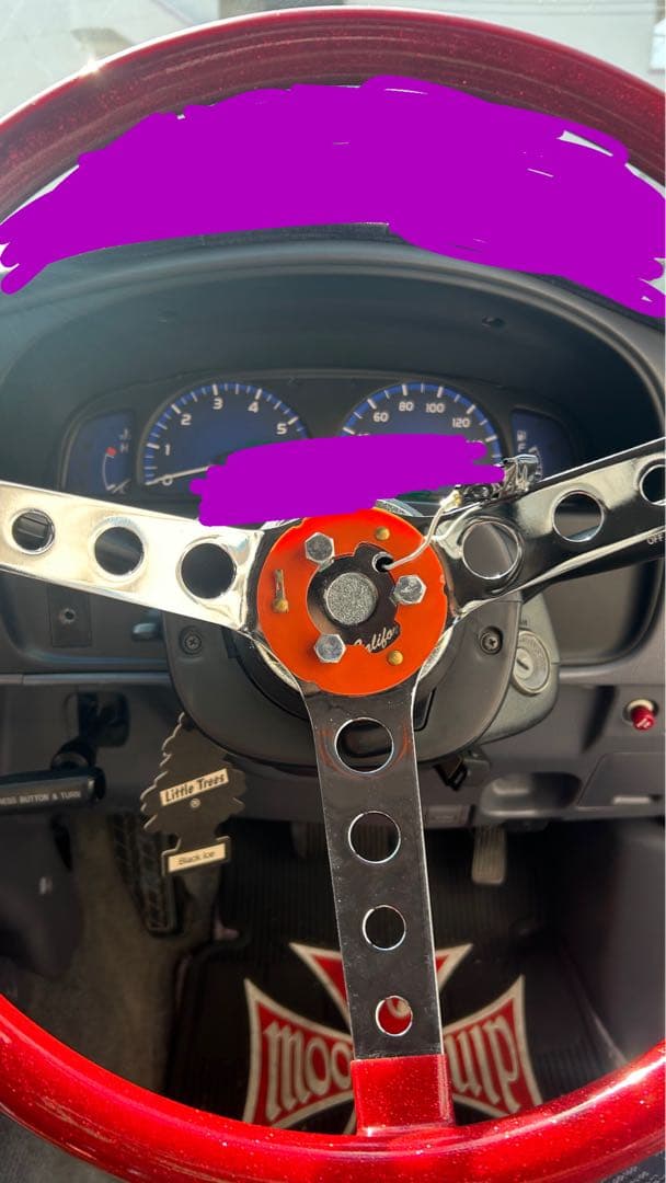 ムーンアイズ　ステアリング