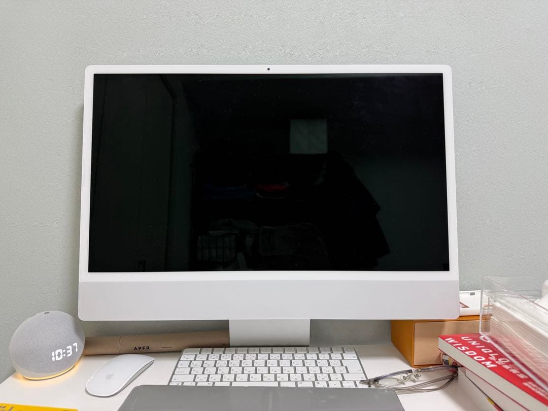 Apple iMac 24インチ シルバー 本体と付属品