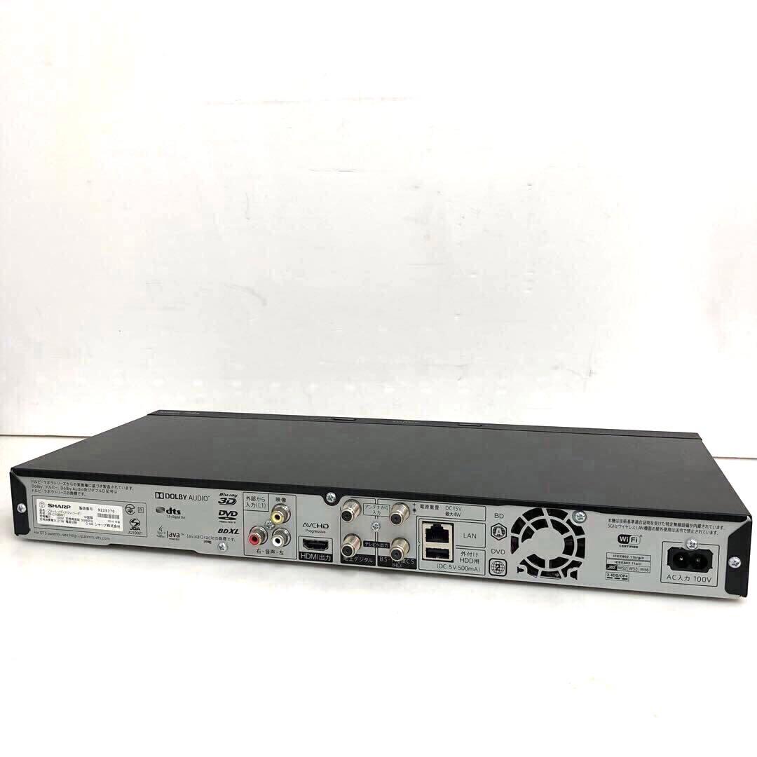 SHARP シャープ　ブルーレイディスクレコーダー　2B-C10BW1