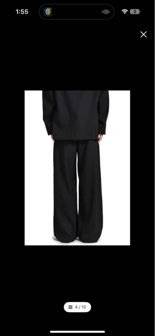 Entire Studios スーツスラックス