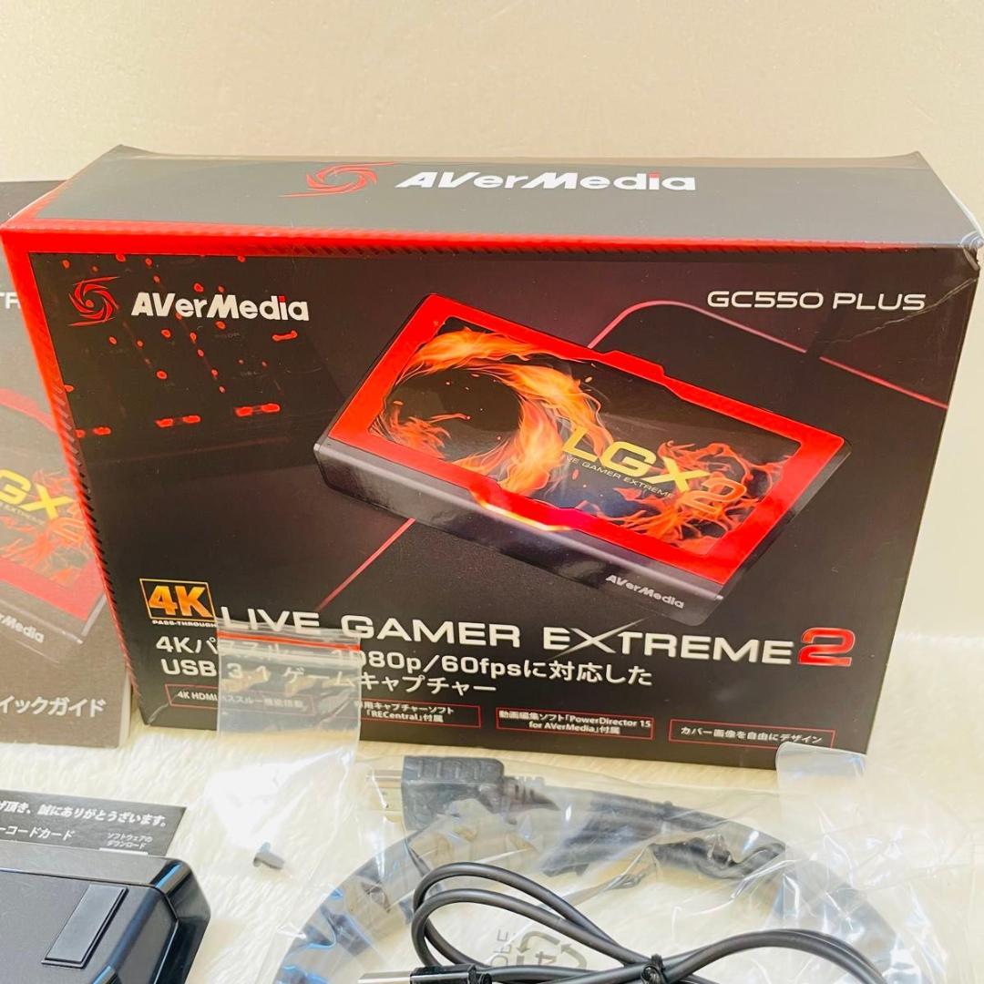 【新品同様品】AVerMedia GC550 PLUS キャプチャーボード