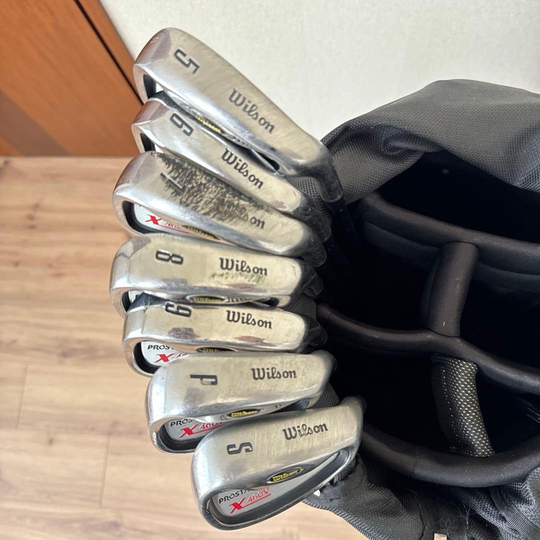 初心者 メンズ ゴルフクラブセット(バック付) ウィルソン【送料込み】
