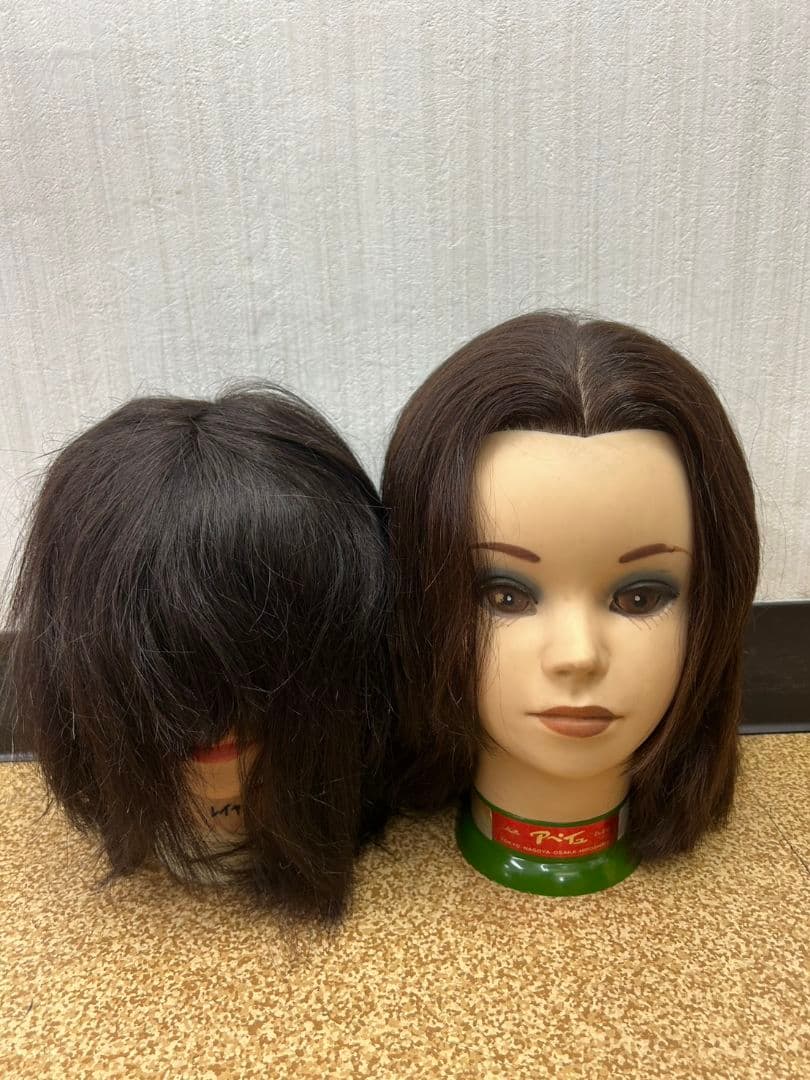 練習用ウィッグ 6体セット