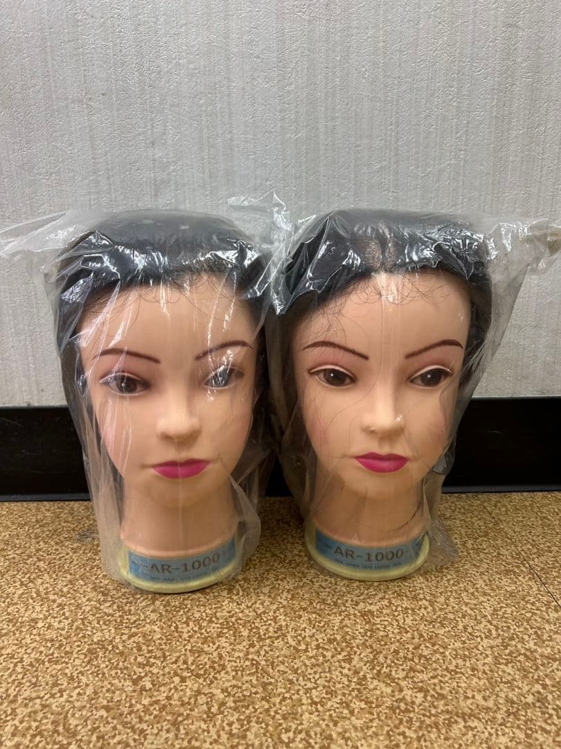 練習用ウィッグ 6体セット