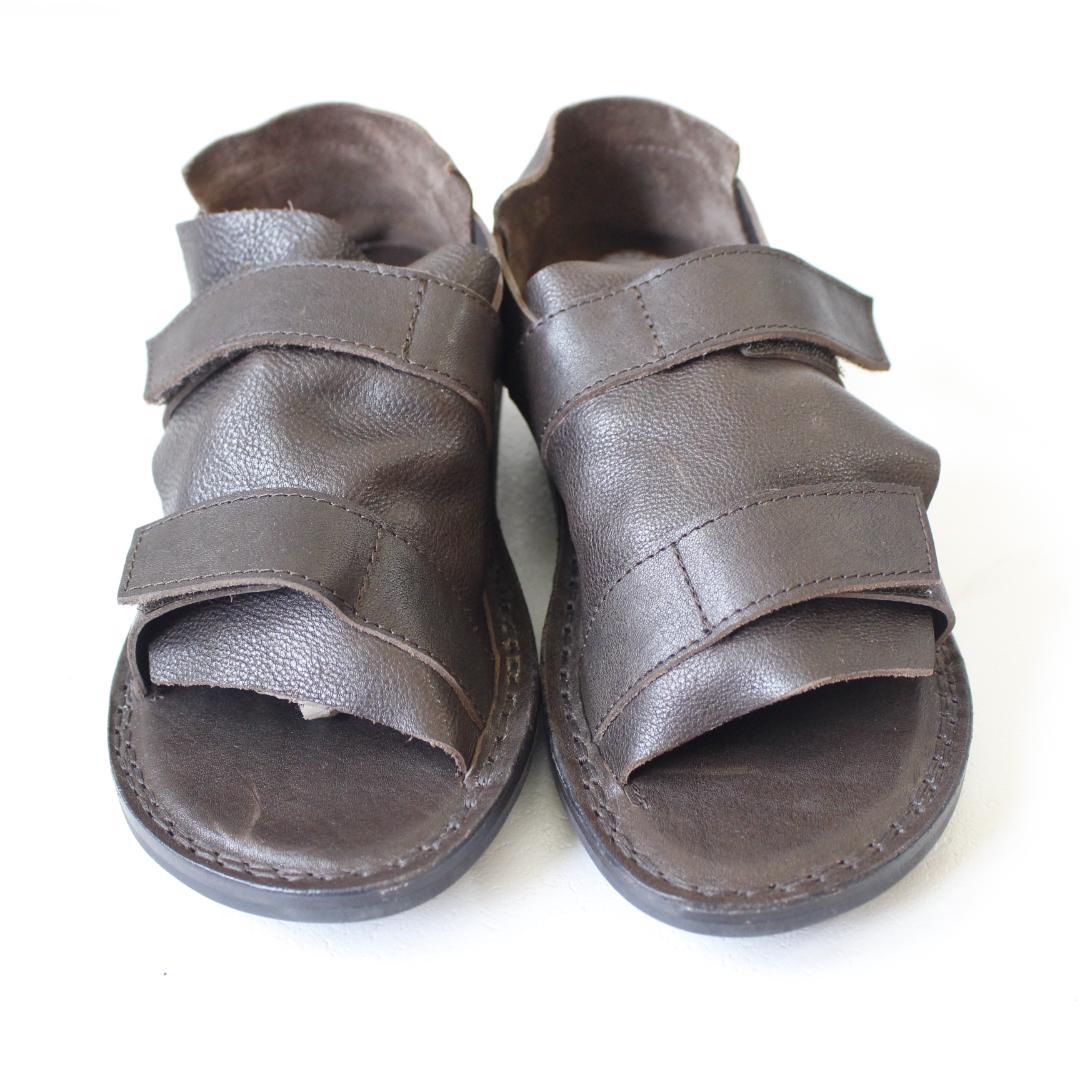 【美品】Trippen CLEARCUT レザーサンダル 38 ブラウン