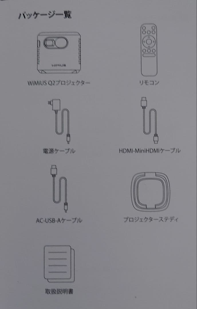 ミニプロジェクター ポータブル コンパクト