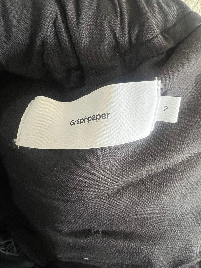Graphpaper ブラック スラックス サイズ2