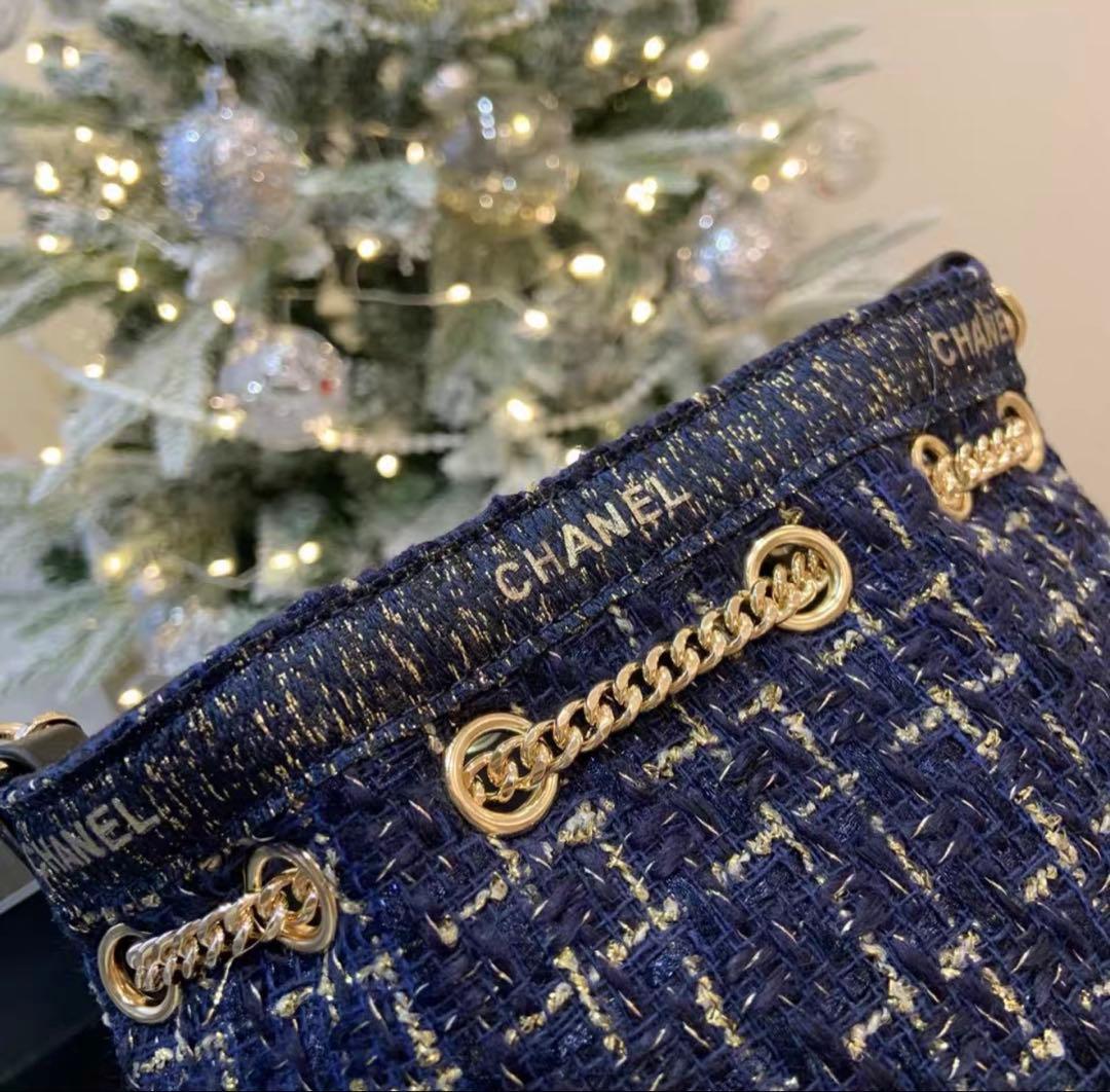 CHANEL ノベルティ ショルダーバッグ 巾着ショルダーバッグ 箱無し