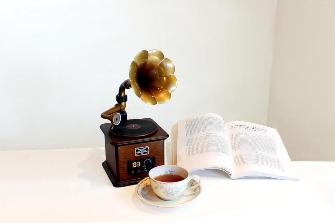 蓄音機 昭和レトロフォン ～ 東京ブギウギ モデル ～ 笠置シヅ子 昭和歌謡曲