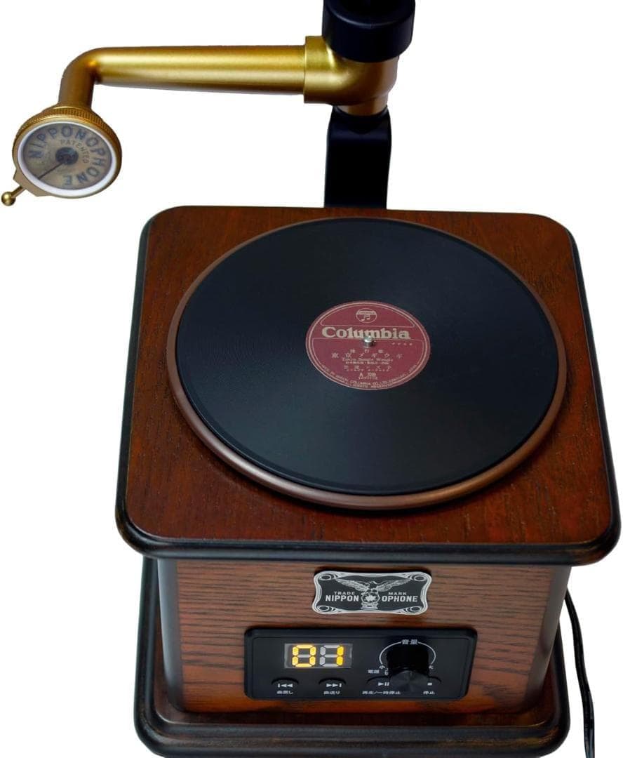 蓄音機 昭和レトロフォン ～ 東京ブギウギ モデル ～ 笠置シヅ子 昭和歌謡曲