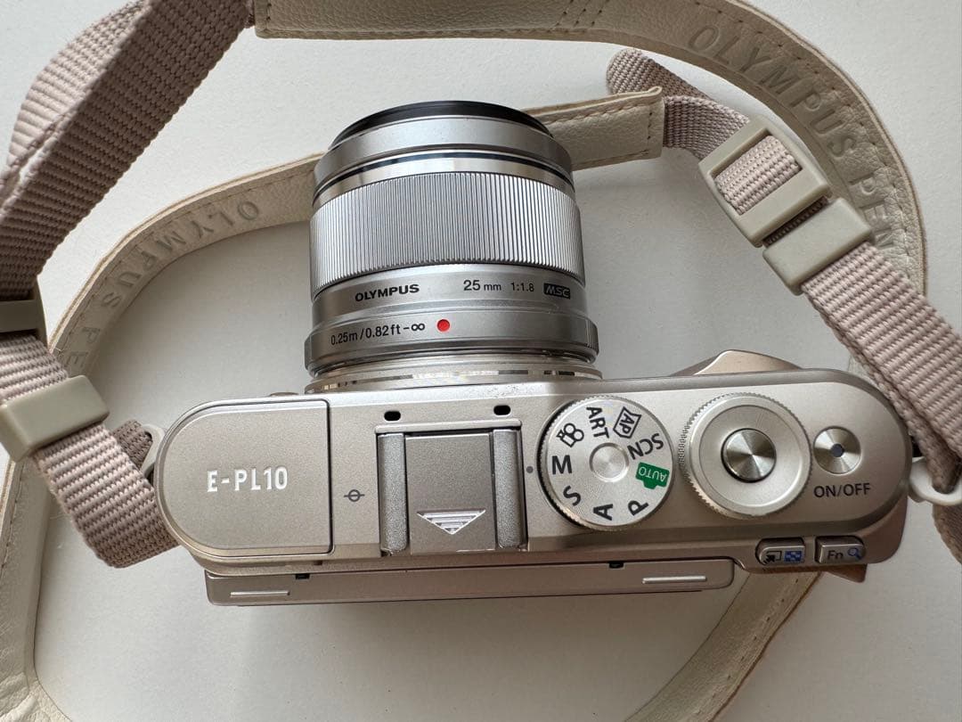 OLYMPUS オリンパスPEN E-PL10（ブラウン）ミラーレス一眼