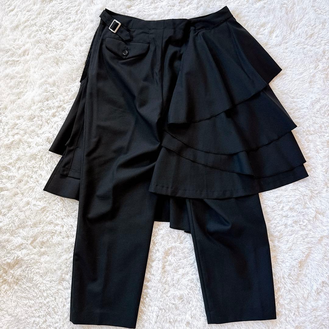 ブラックコムデギャルソン フリルスカート付きパンツ 初期 M