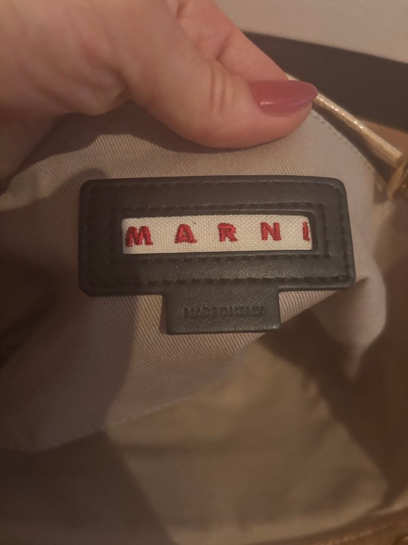 マルニ☆MARNI☆ハンドバッグ☆カゴバック☆クリア☆トート☆美品