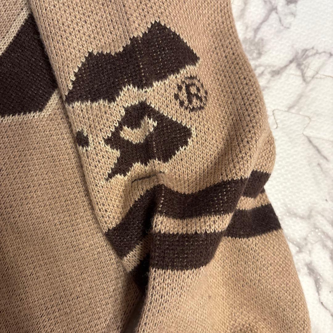 shathingrace ナンバープリントセーター M 希少