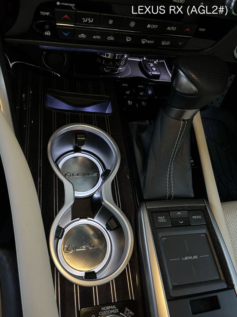 LEDカップホルダーイルミネーション ホワイト 2セット