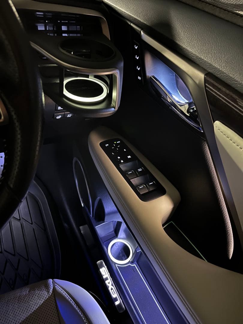 LEDカップホルダーイルミネーション ホワイト 2セット