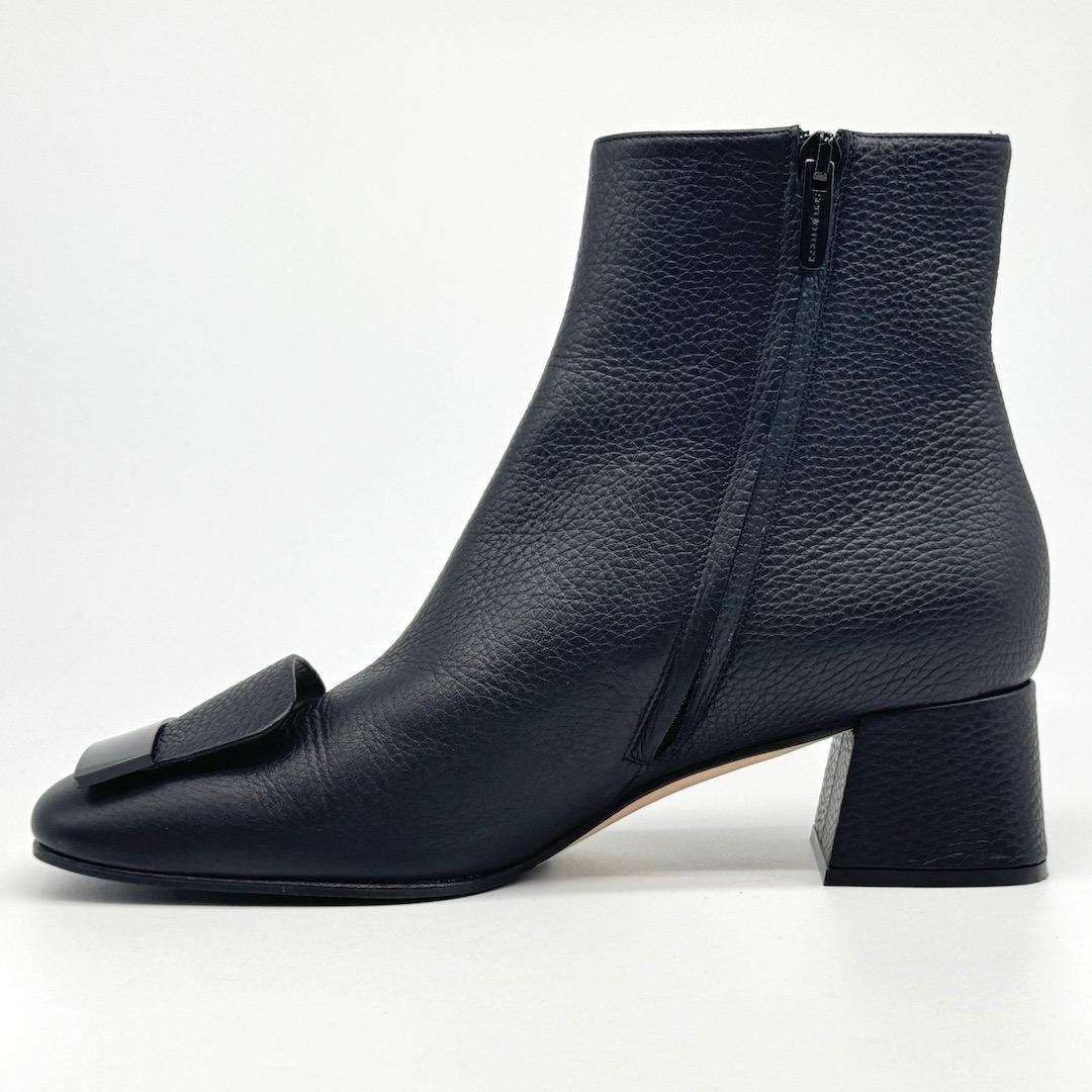 Sergio Rossi SR1 ショートブーツ ブーティ 黒 37.5