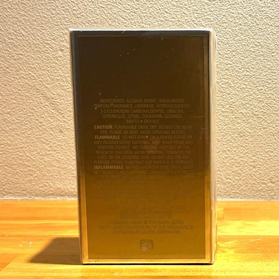 【新品未開封】Ralph Lauren Romance Silver 100ml