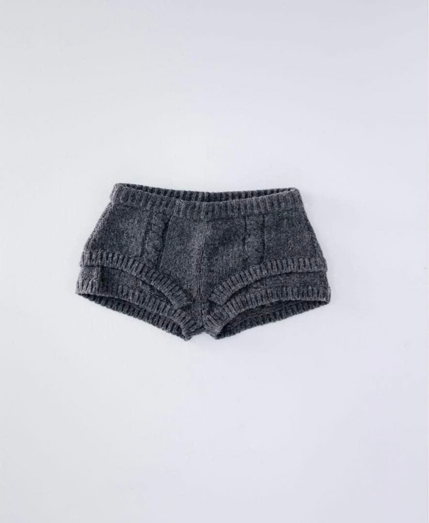 パンツ ulikasanctus Rope knit shorts