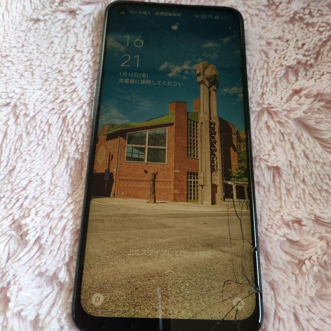 OPPO スマートフォン 本体 ライトブルー