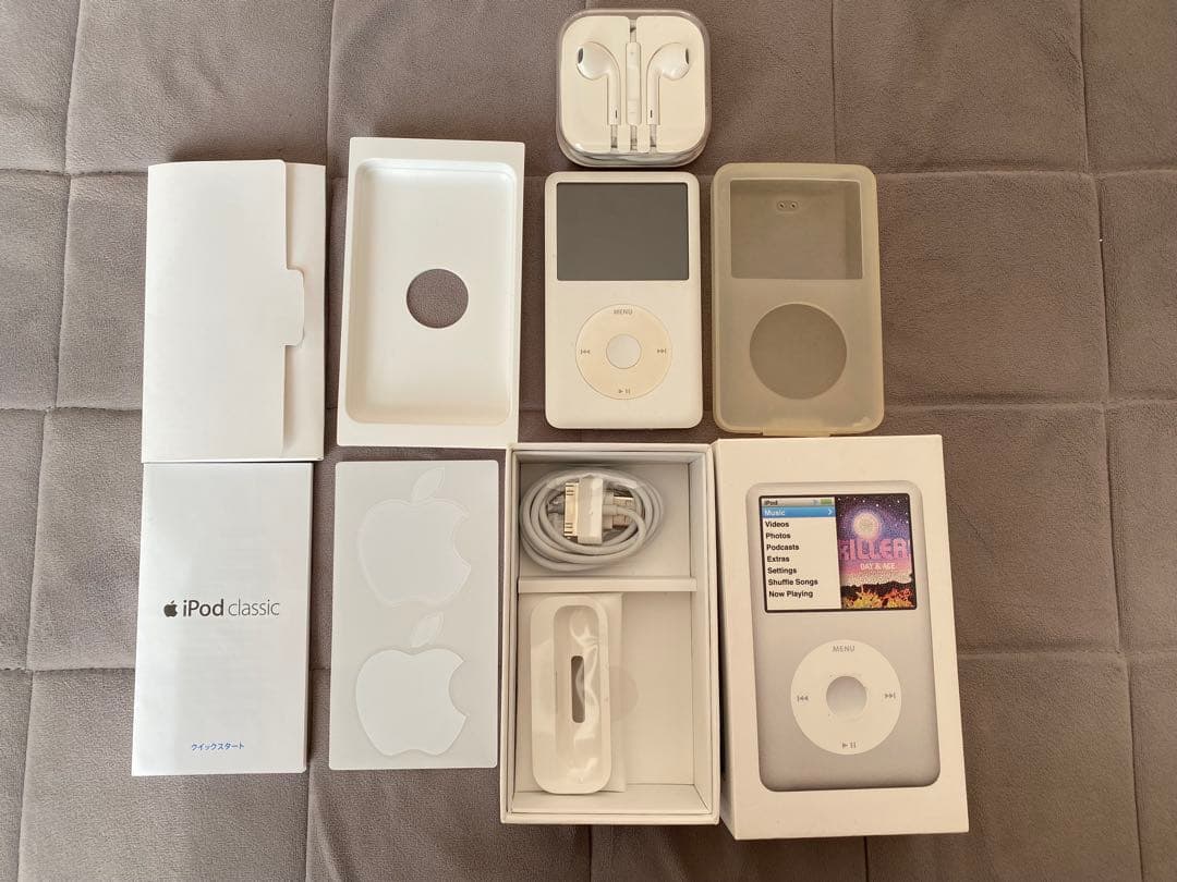Apple iPod classic シルバー 付属品あり
