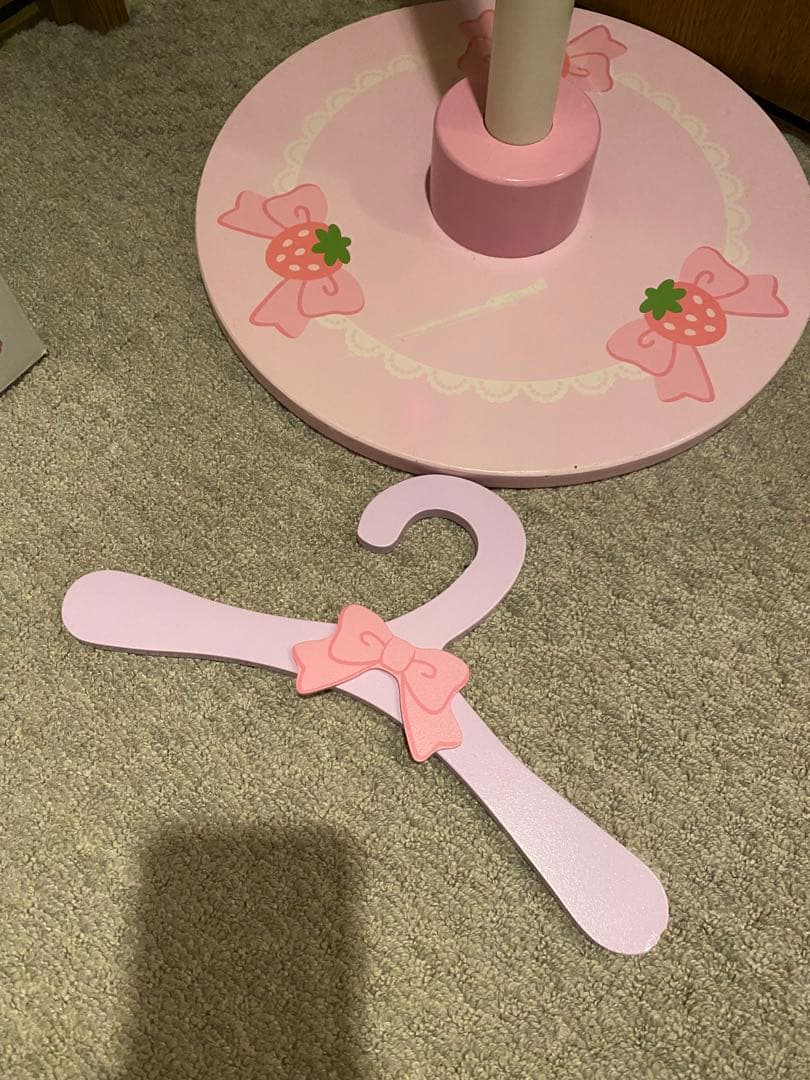 マザーガーデン　希少　野いちご　ポールハンガー　リボン