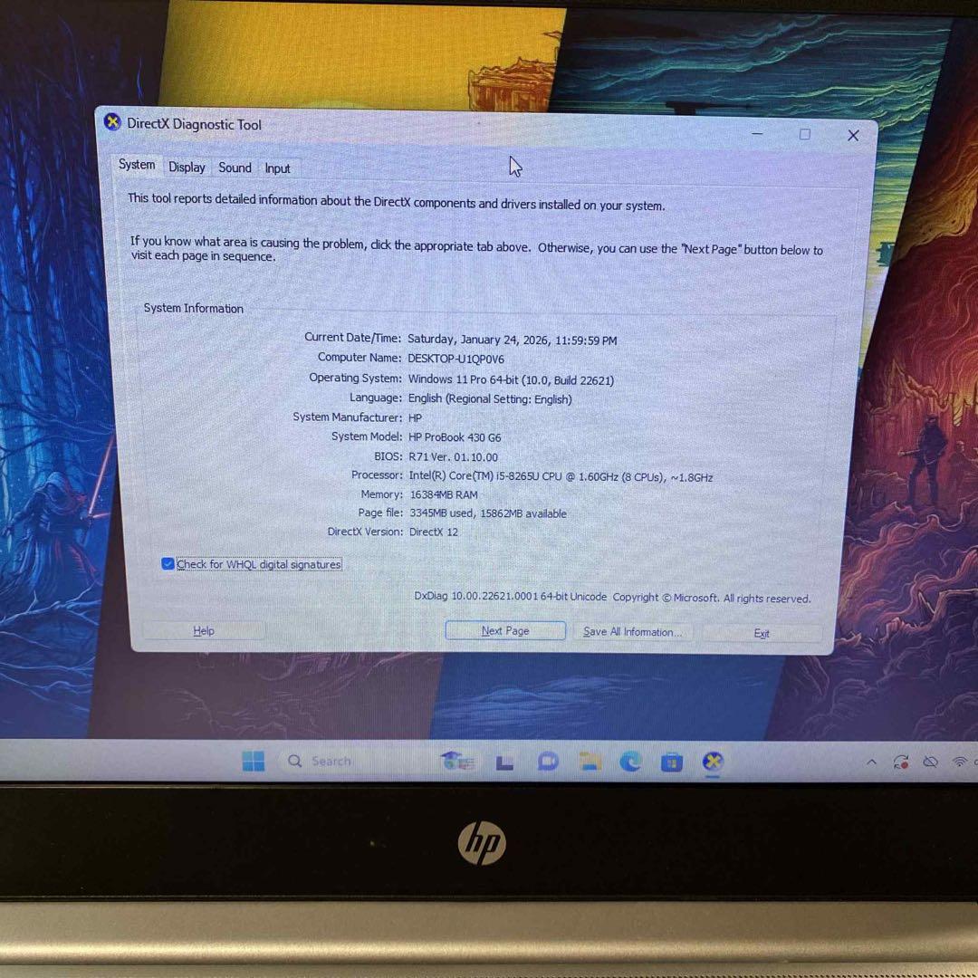 Windowsノート本体 HP Probook 430 G6 i5-8th/16GB/13.3