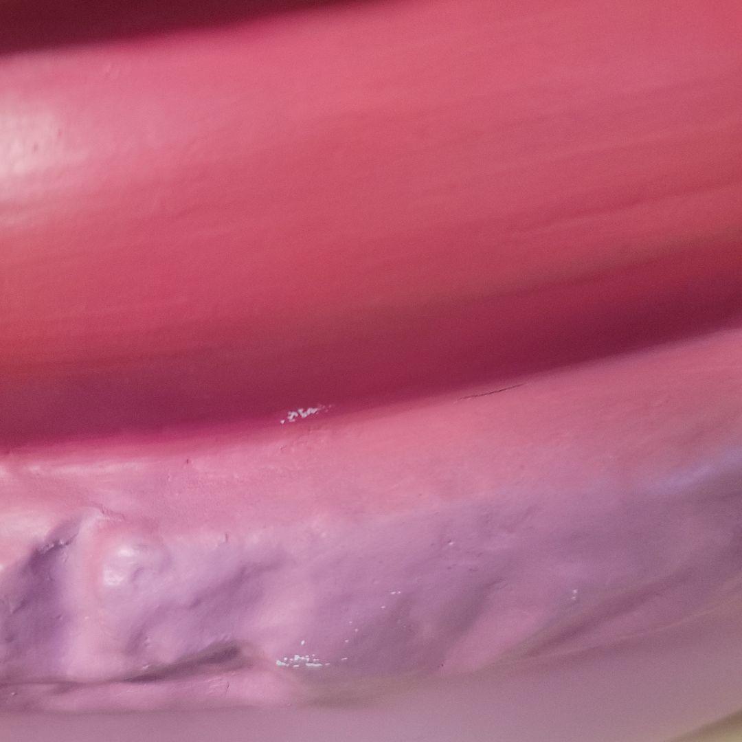 巨大マカロン型オブジェ　椅子　スツール　　公共施設展示使用品　キズ等あり