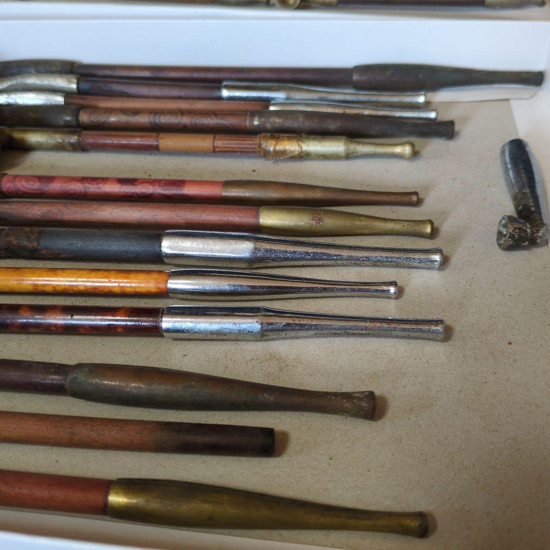 煙管 キセル 大量まとめ 喫煙具 煙草 アンティーク 当時物