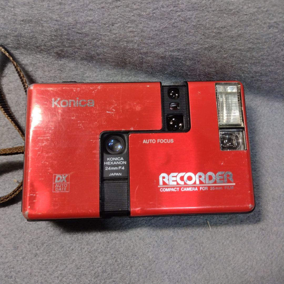 【おまけ付き】コニカ　レコーダー　ハーフ　フィルム カメラ