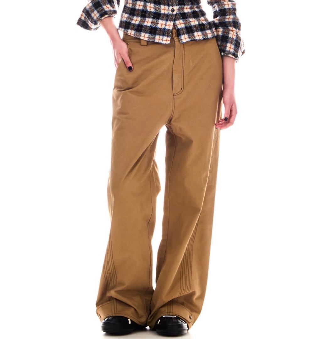 パンツ BEEDEN STITCH DESIGN LOOSE PANTS