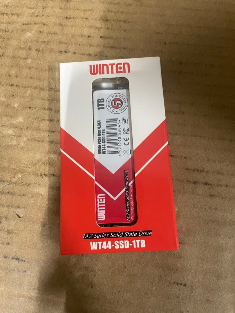 内蔵型SSD WINTEN 1TB NVMe M.2 SSD WT44-SSD-1TB